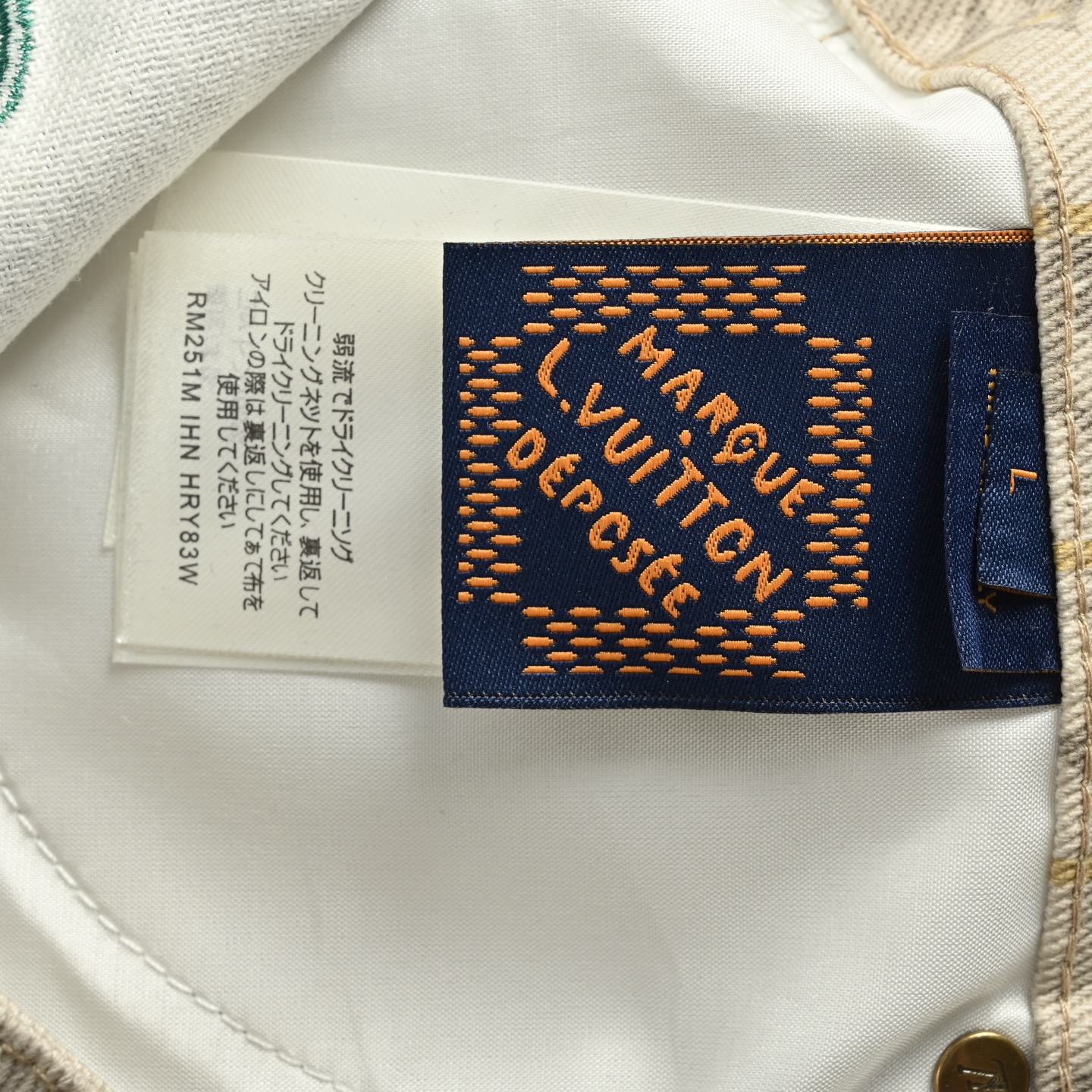Louis Vuitton 25ss catwalk collaboration Japanese shorts