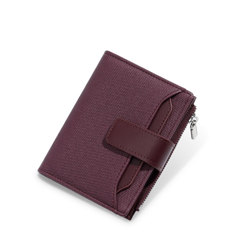 🔥Last Day 50% OFF🔥Small Wallet Leather RFID Blocking Bifold Zipper Pocket Wallet