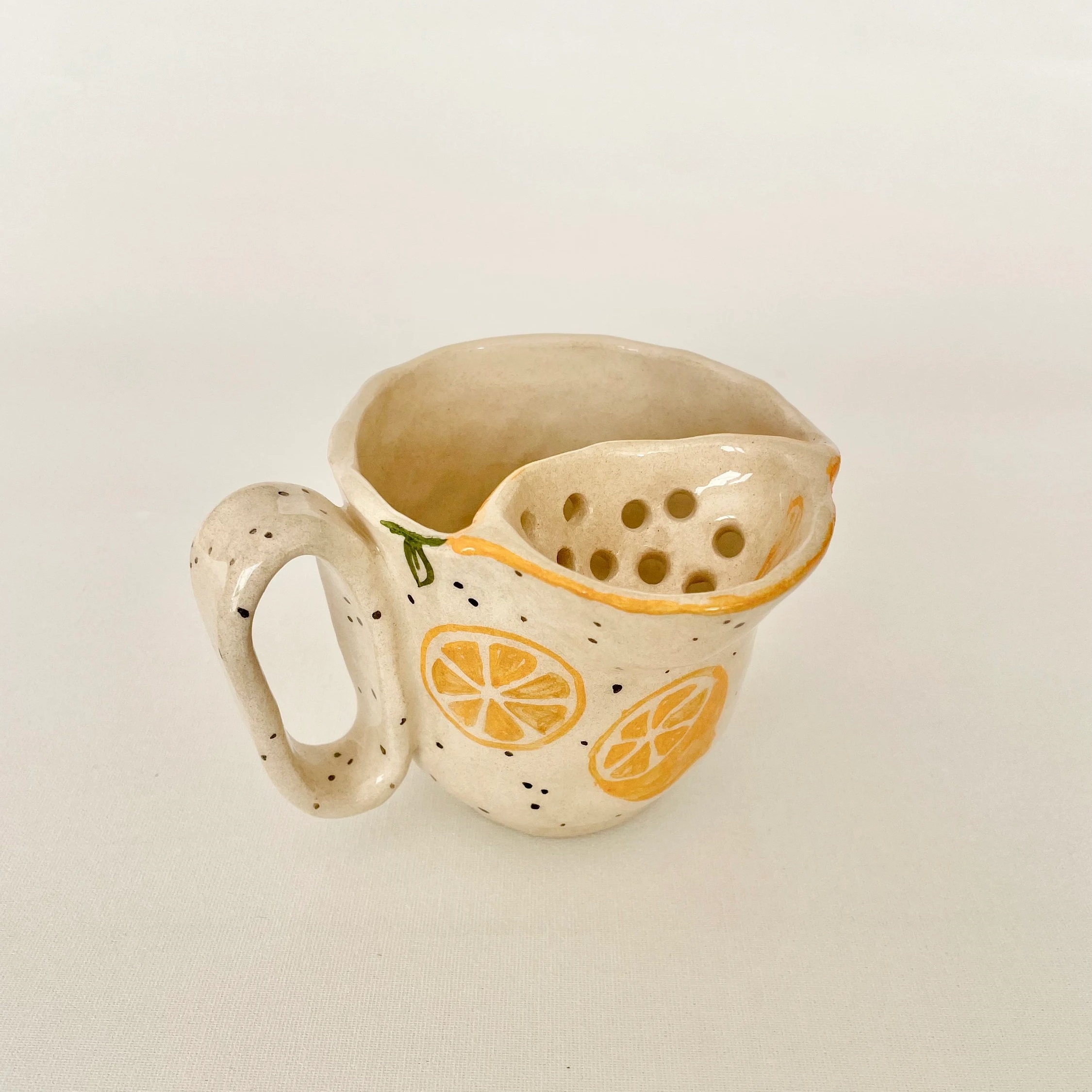 💥ON SALE💥Handmade Ceramic Herbal Tea Cup