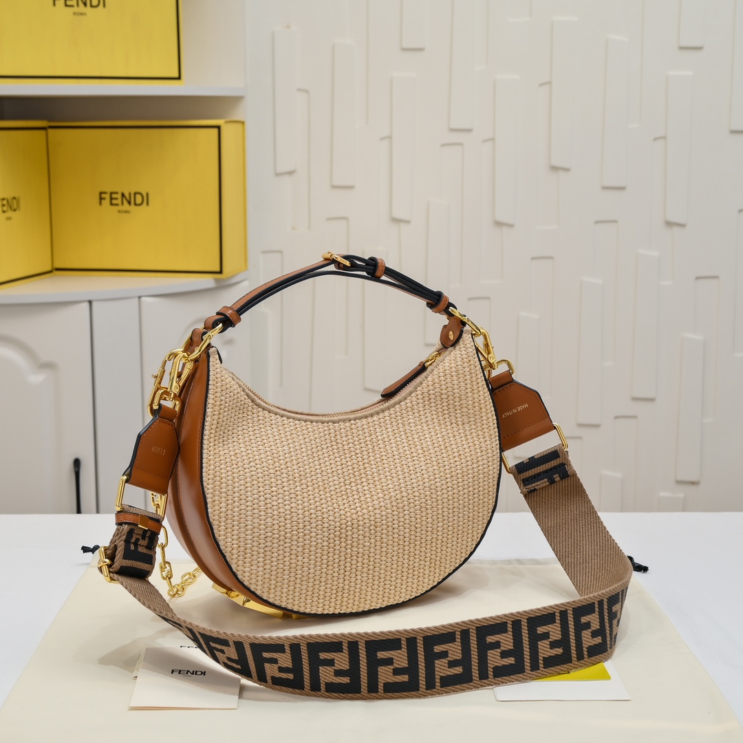 FENDI Icon Crescent Bag 2196