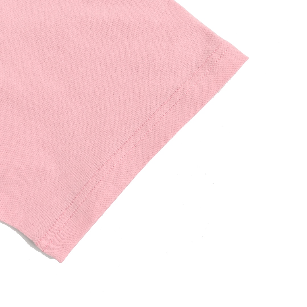 Gucci 24ss rectangular printed logo short sleeves