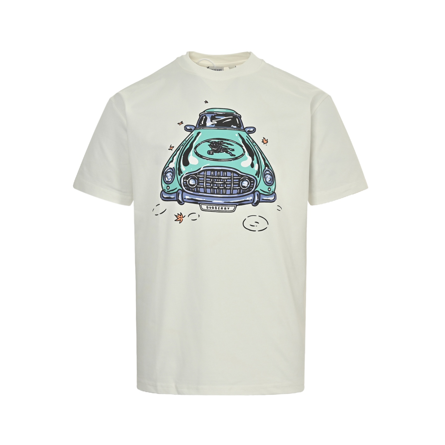 Burberry 25ss classic car foam print short sleeve