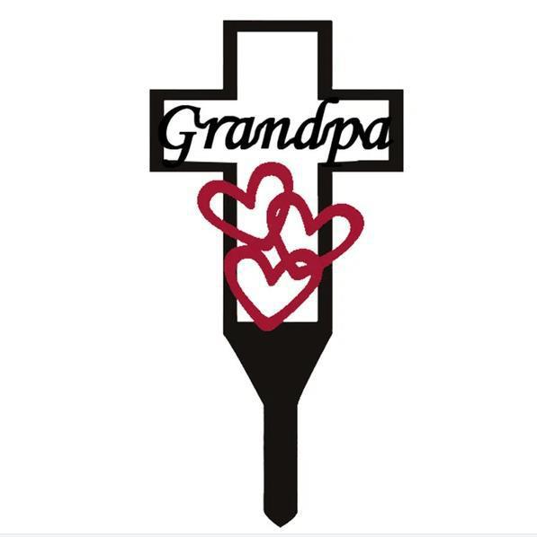 ✝️🙏Metal Cemetery Memorial Stake🔥Buy 2+ Get 10% OFF & FREE SHIPPING