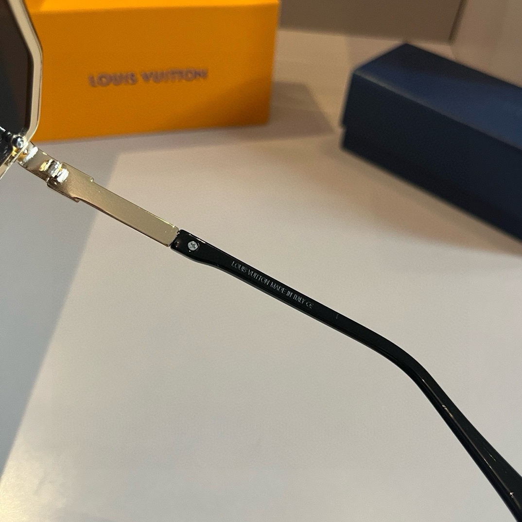 Louis Vuitton half-rim sunglasses