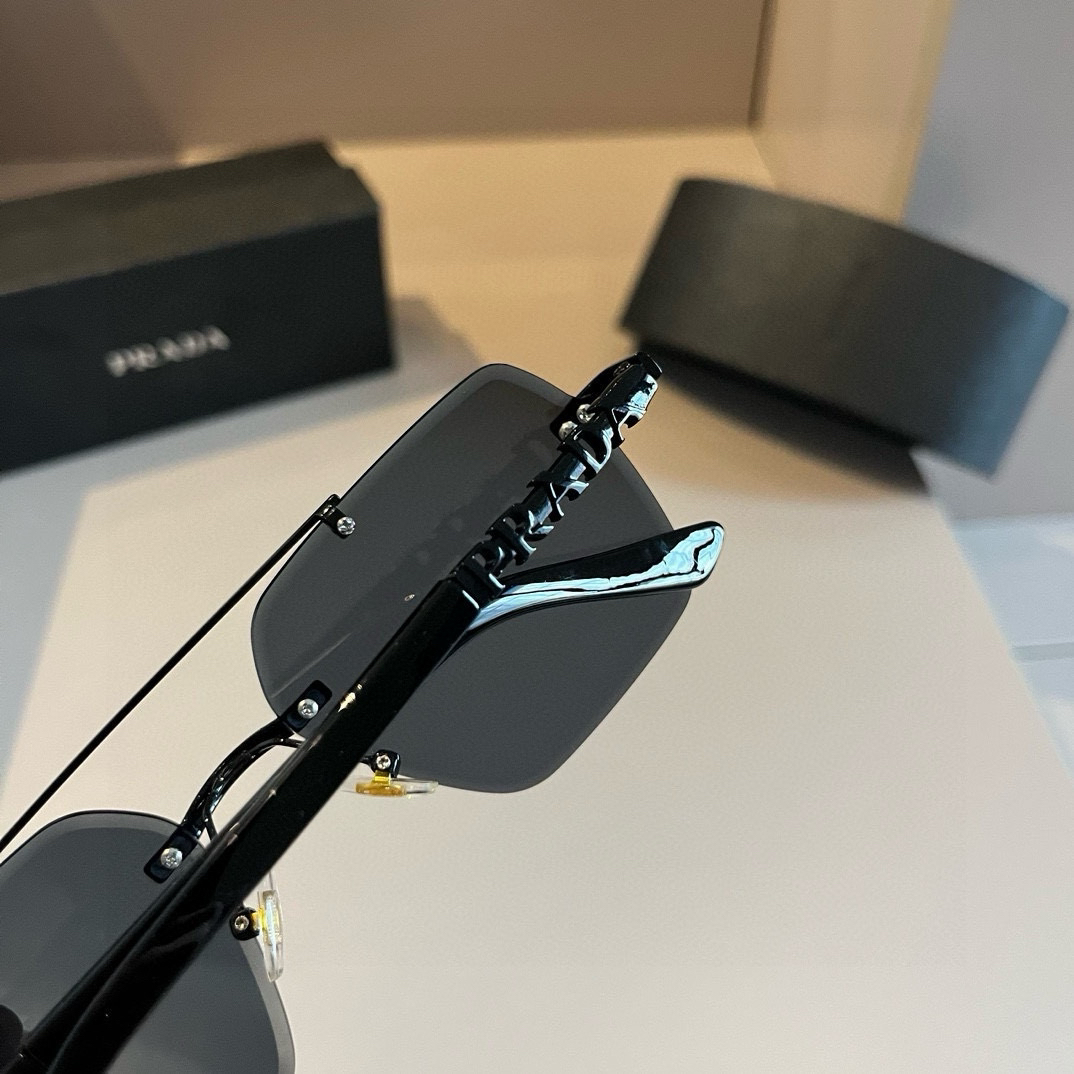 Prada rimless sunglasses