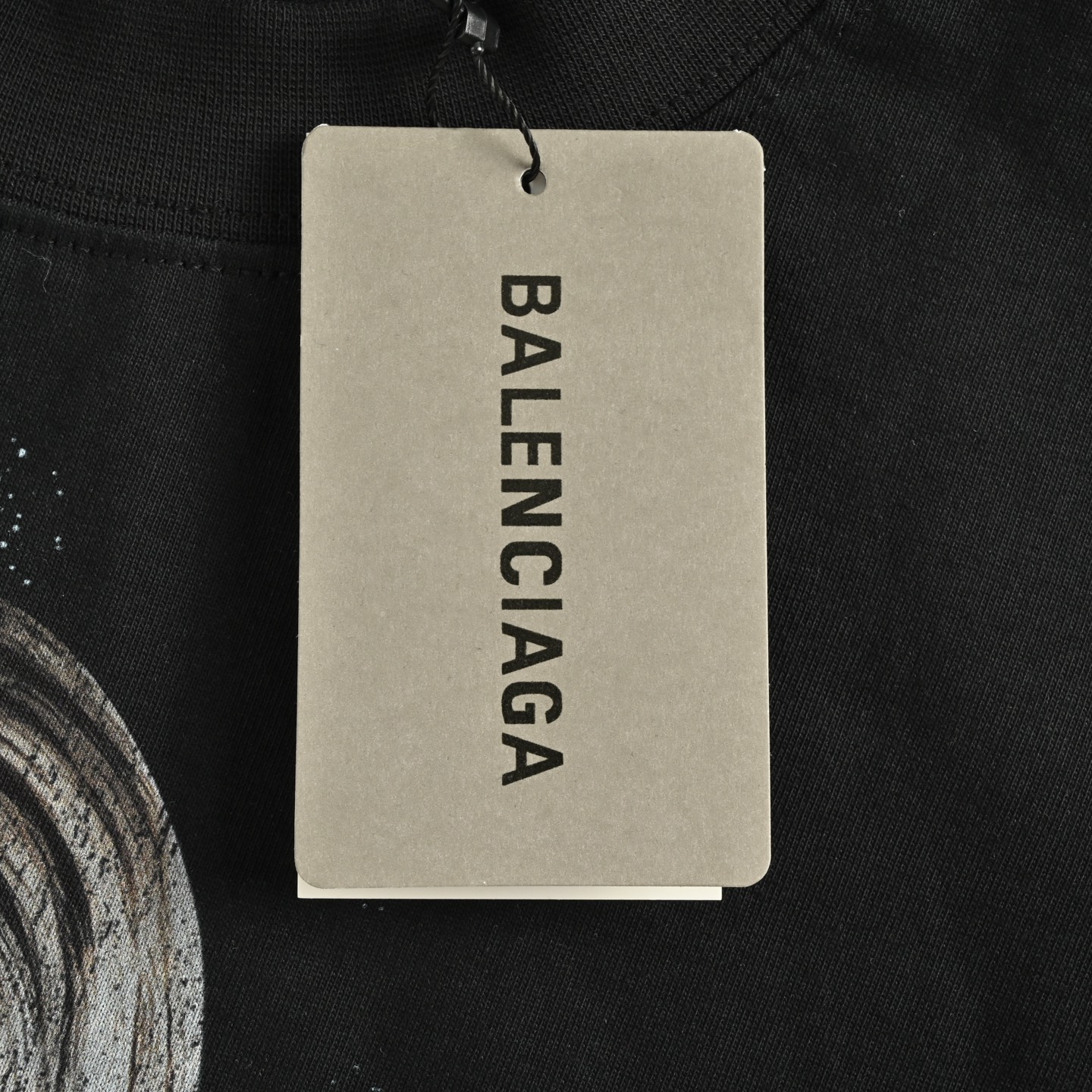 Balenciaga 25ss Britney print washed short-sleeve shirt