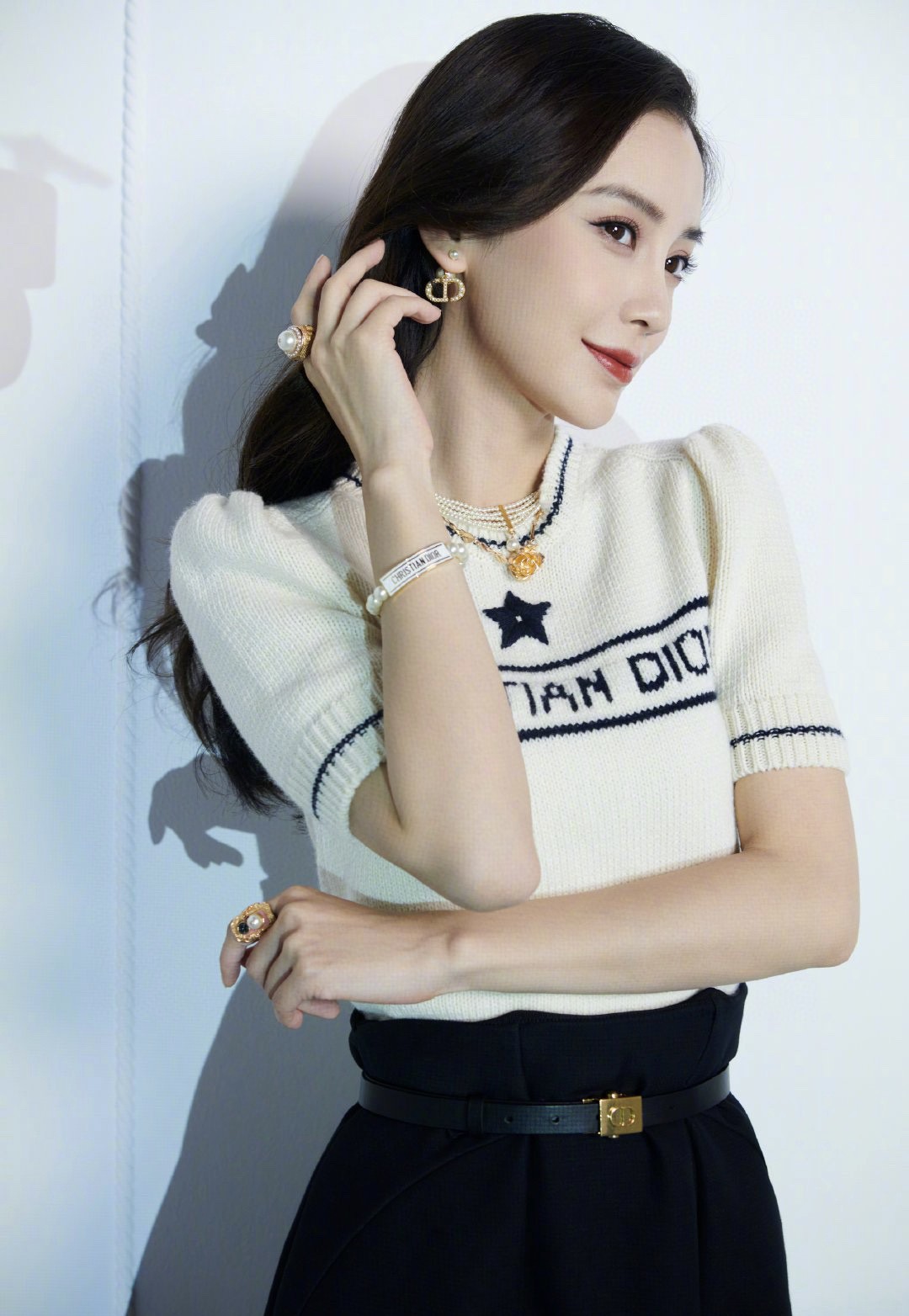 Dior Letter Brand Pearl Bracelet