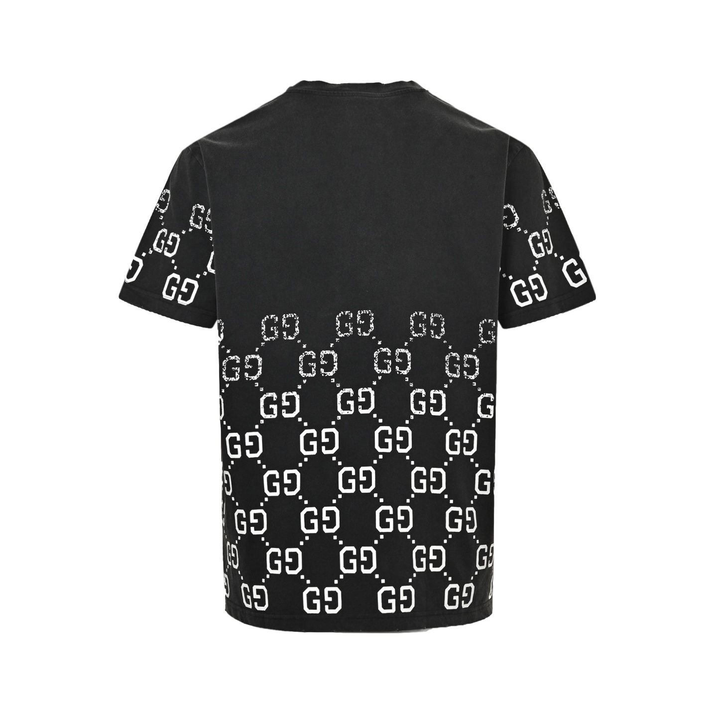 Gucci Double G print gradient short sleeves