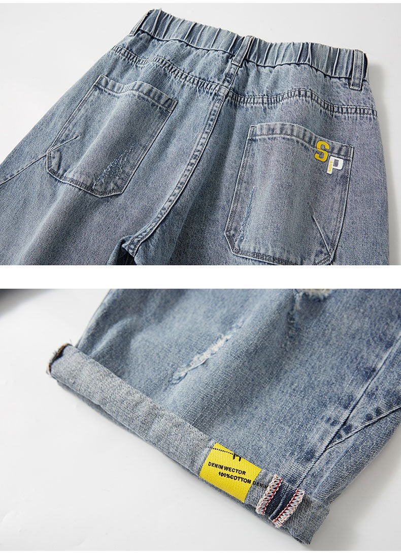 New Men's Denim Shorts