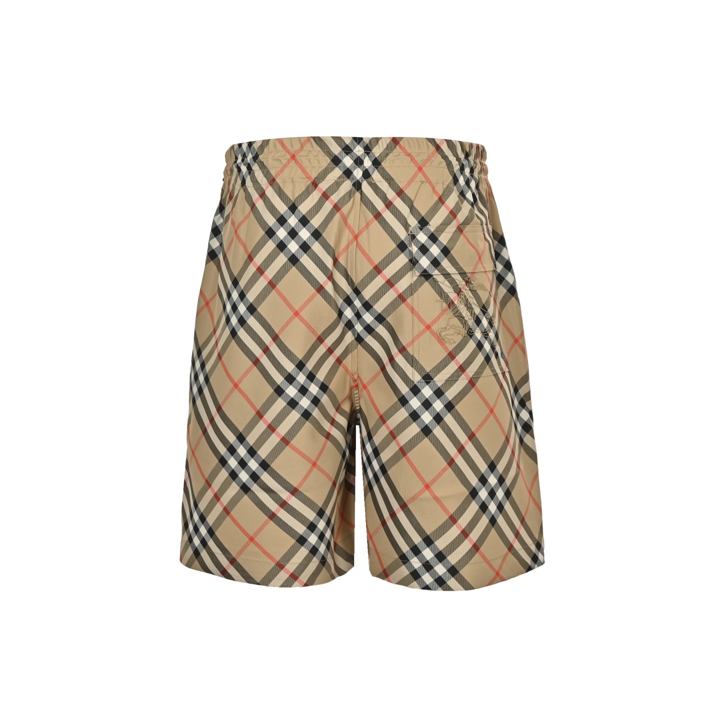 Burberry 25ss men's twill check shorts
