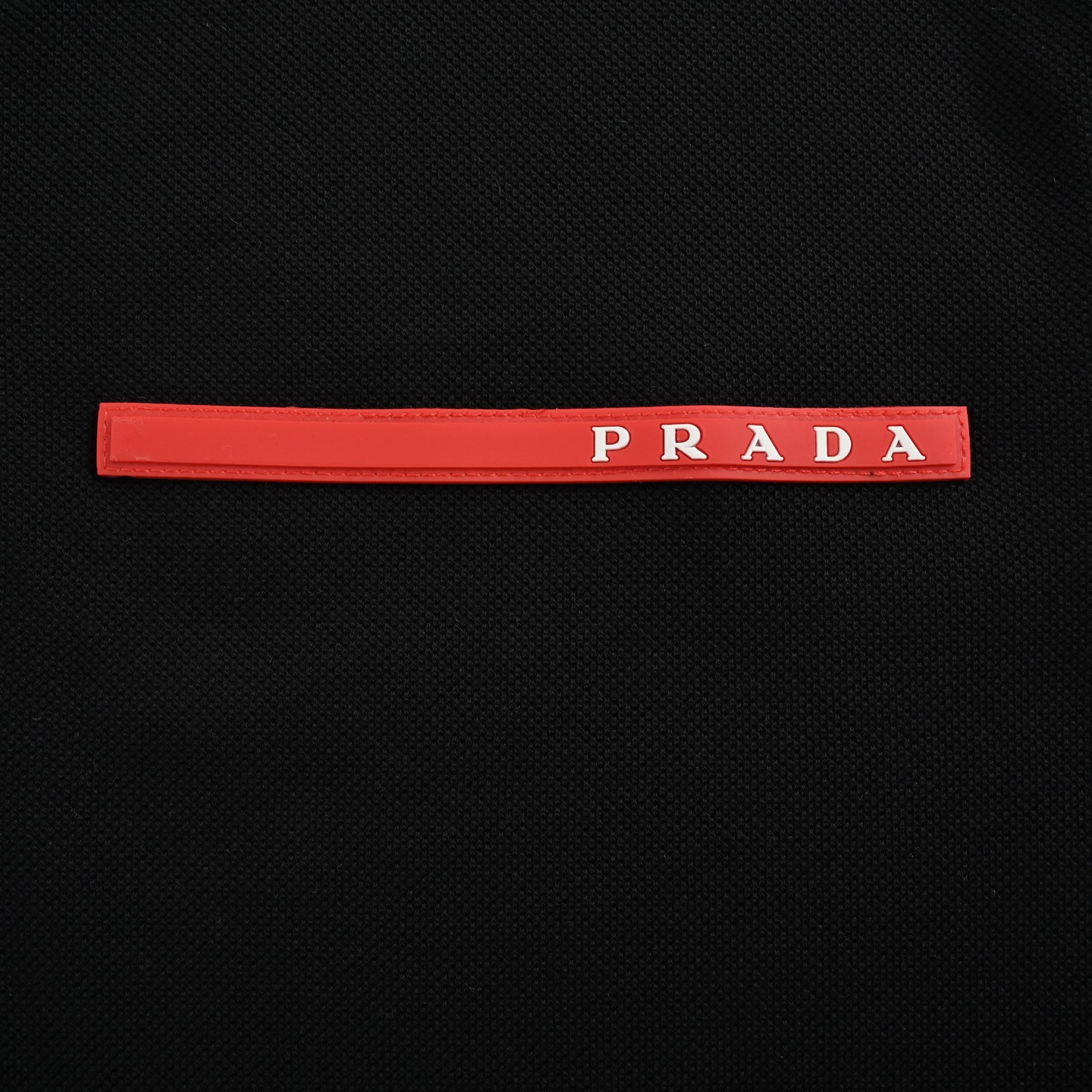 Prada 24ss embossed logo short sleeve