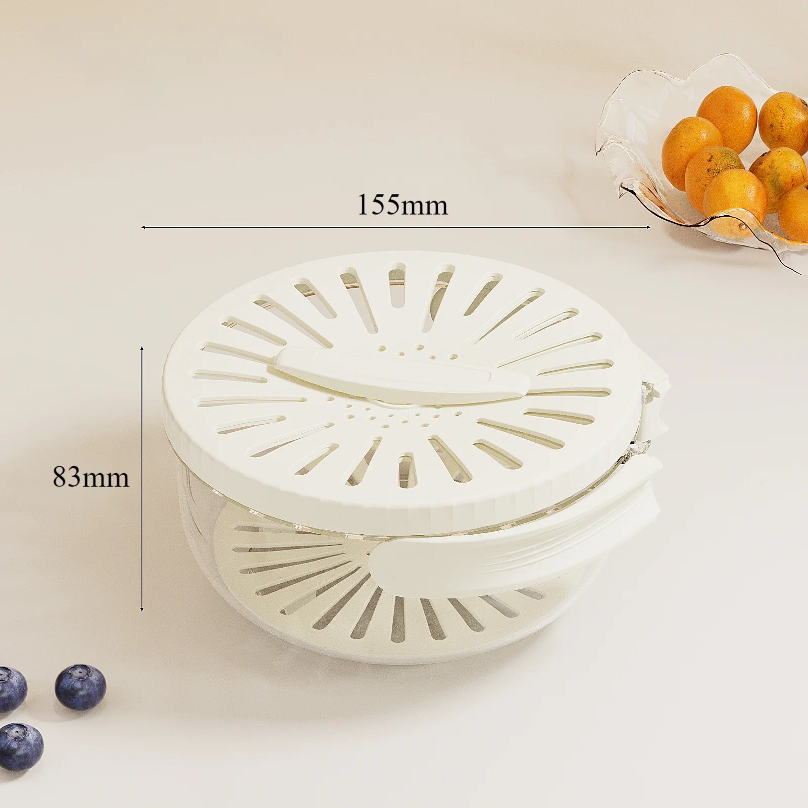 ✨Last Day Promotion 49% OFF✨2-in-1 Draining and Preservation Basket: Simplify Washing & Storing