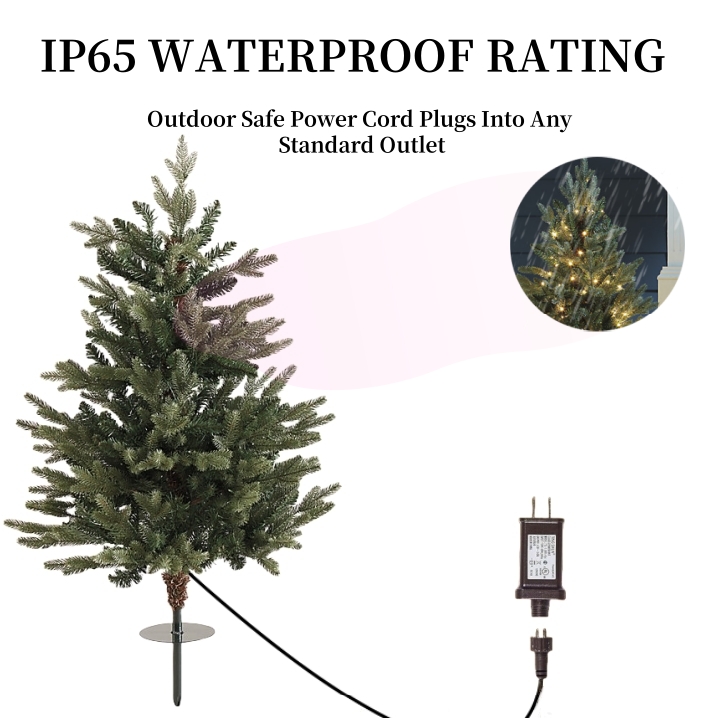 On Sale🔥Staked Twinkling Fraser Fir Tree