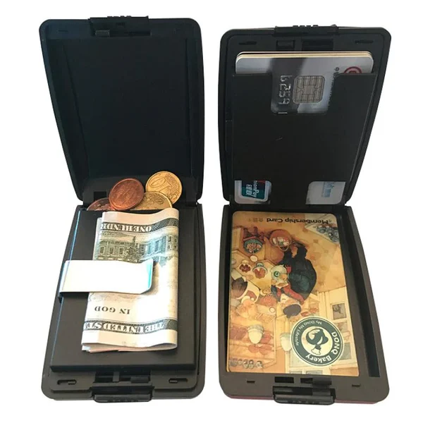 😍Secure RFID Cash and Cards Wallet