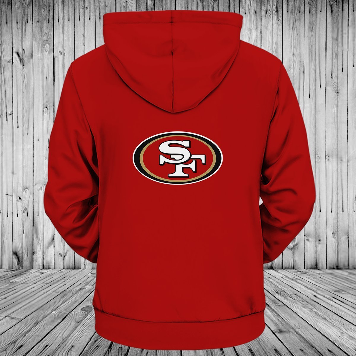 49ERS 3D HOODIE 35
