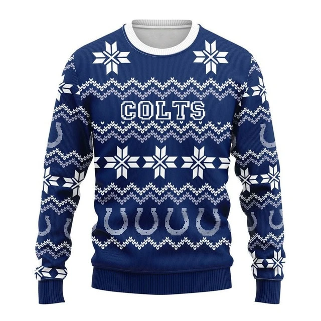 INDIANAPOLIS COLTS 3D CHRISTMAS HOODIE ABC05