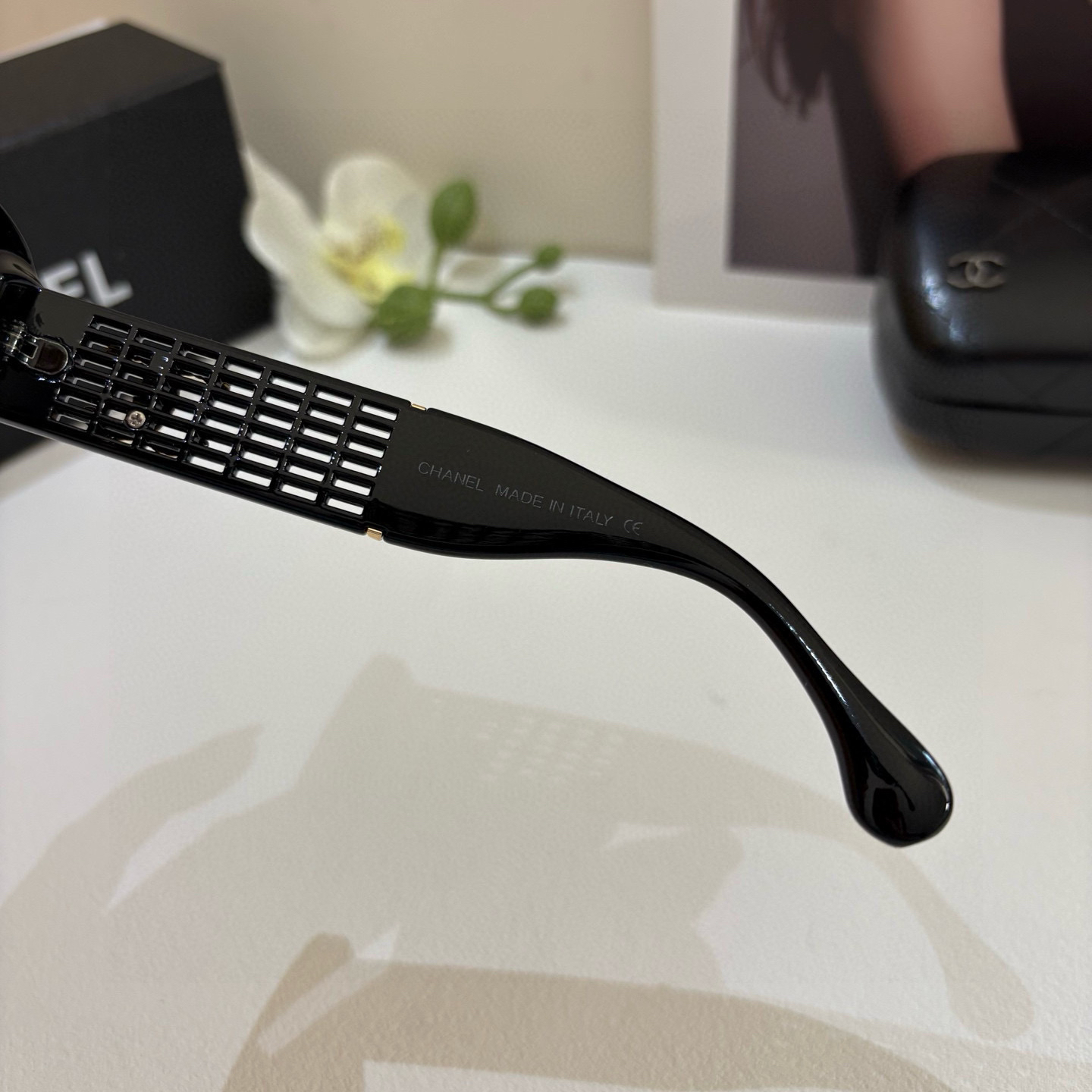 Chanel round frame sunglasses