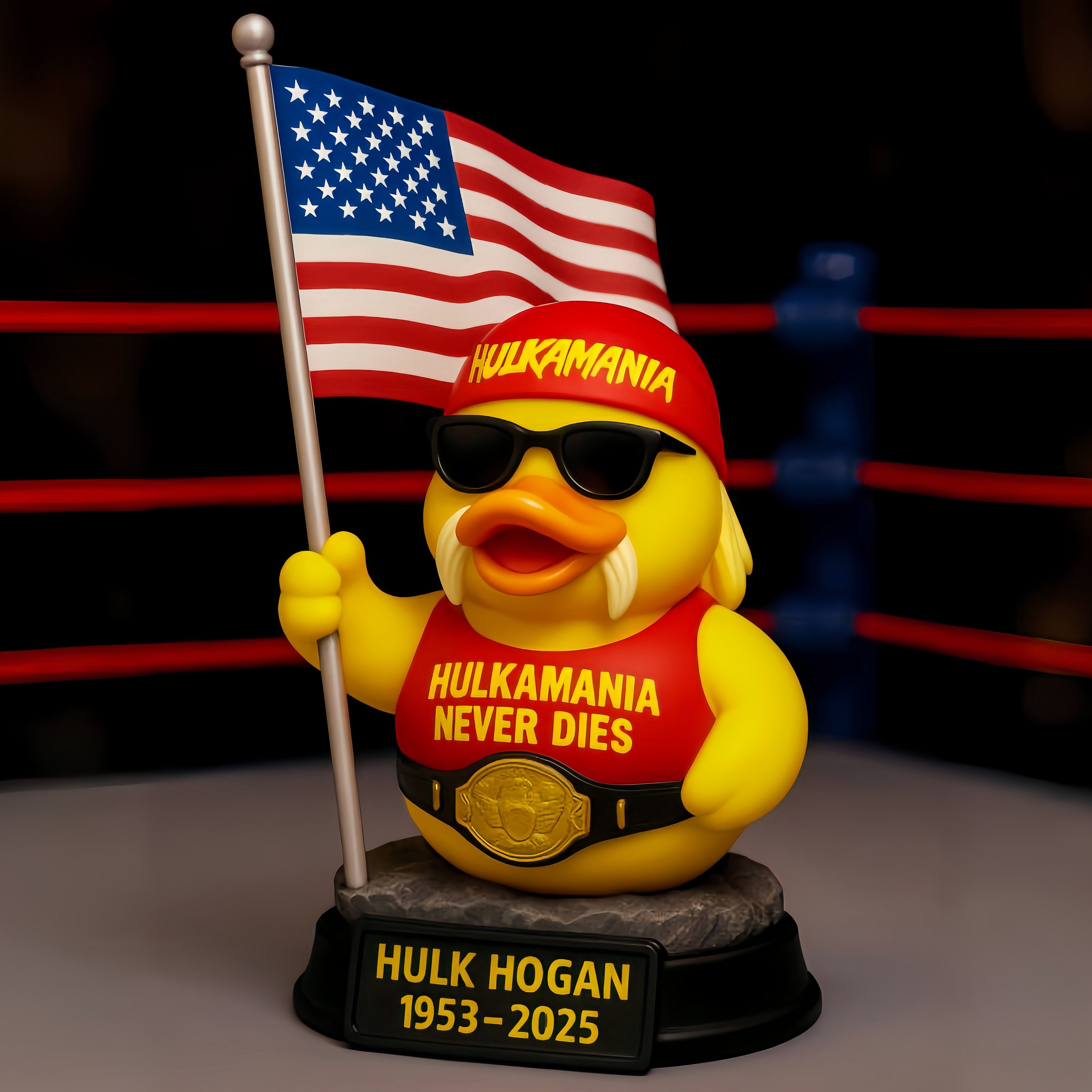 Hulk Hogan Memorial Edition Duck
