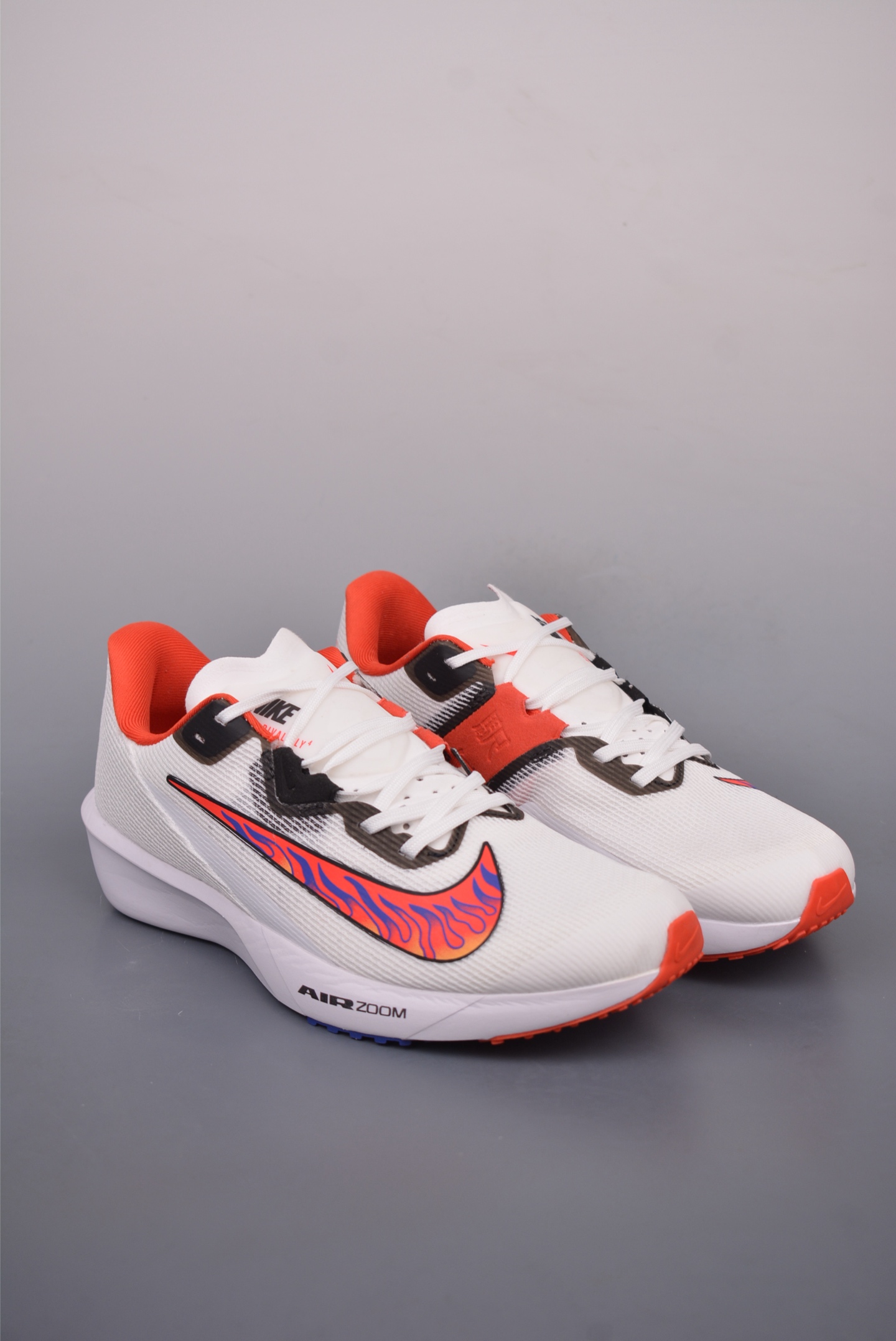 Nike Air Zoom Rival Fly 4 White, Black and Red Flame Hook HQ3512-100