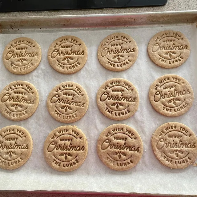 Personalized Cookie Cutter for Christmas