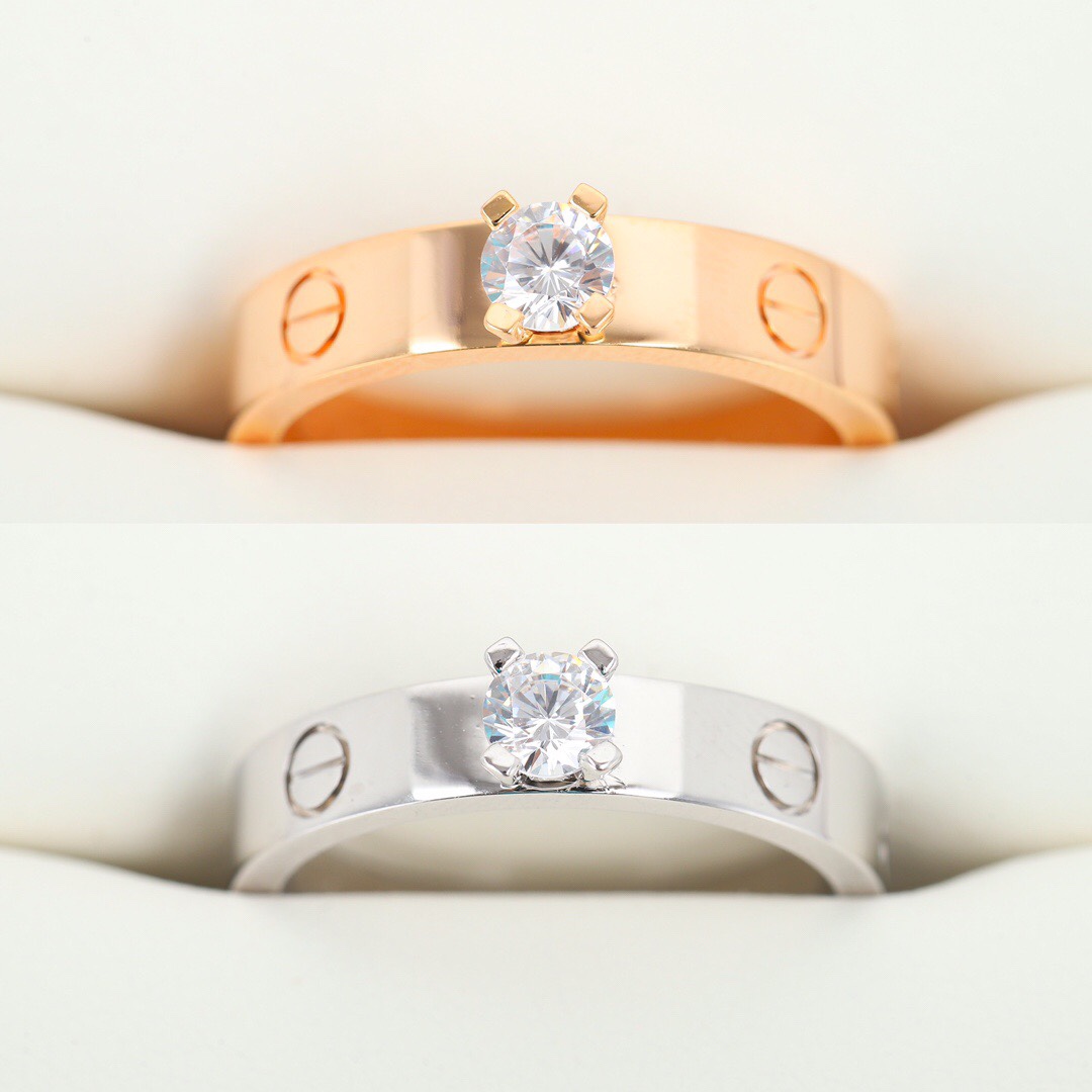 Cartier classic love screw ring