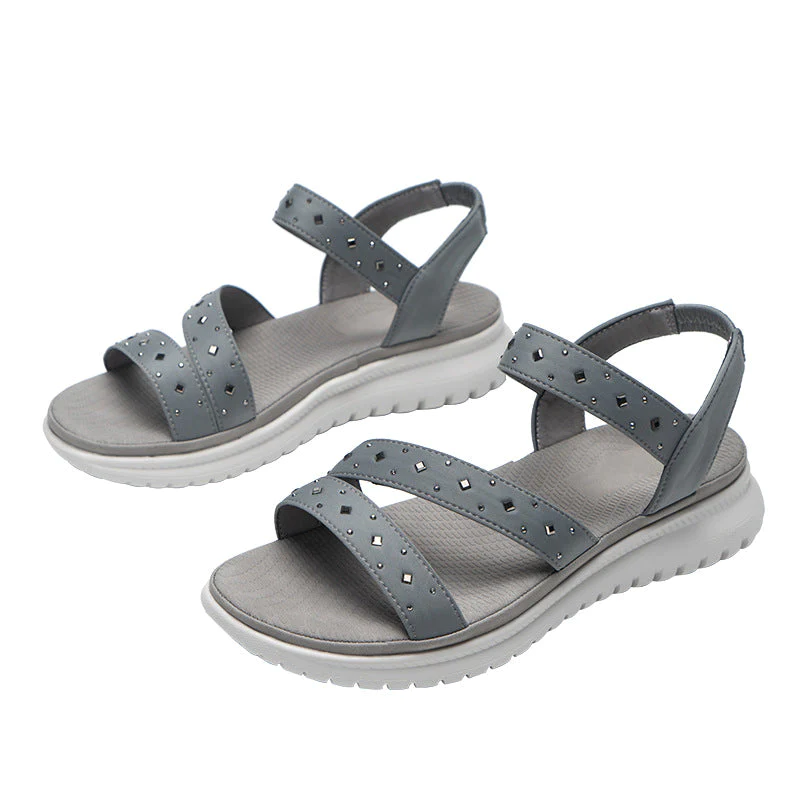 Non-Slip Soft-Soled Rhinestone Fashion Women Sandals