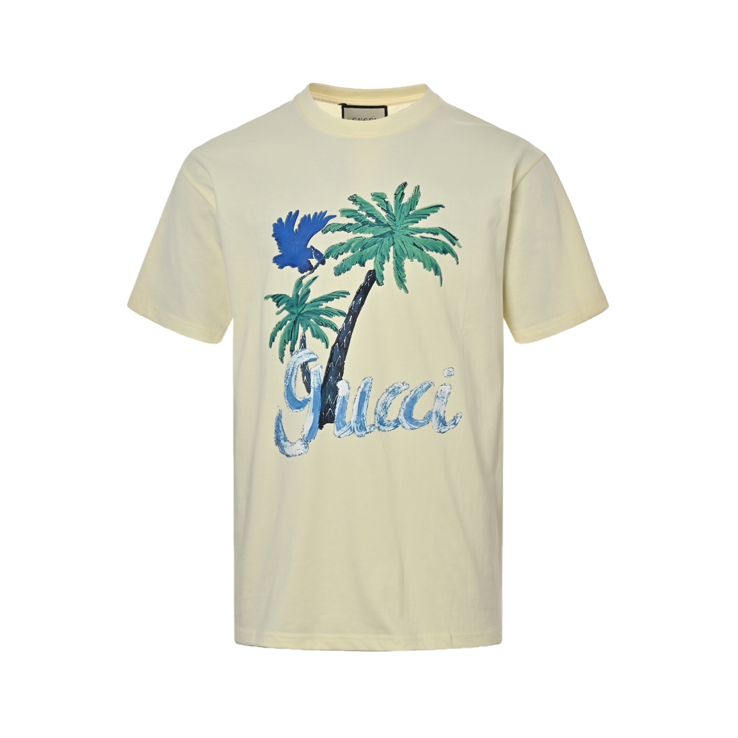 Gucci Coconut Tree Print Short Sleeve