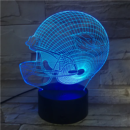 MIAMI DOLPHINS 3D LED LIGHT LAMP
