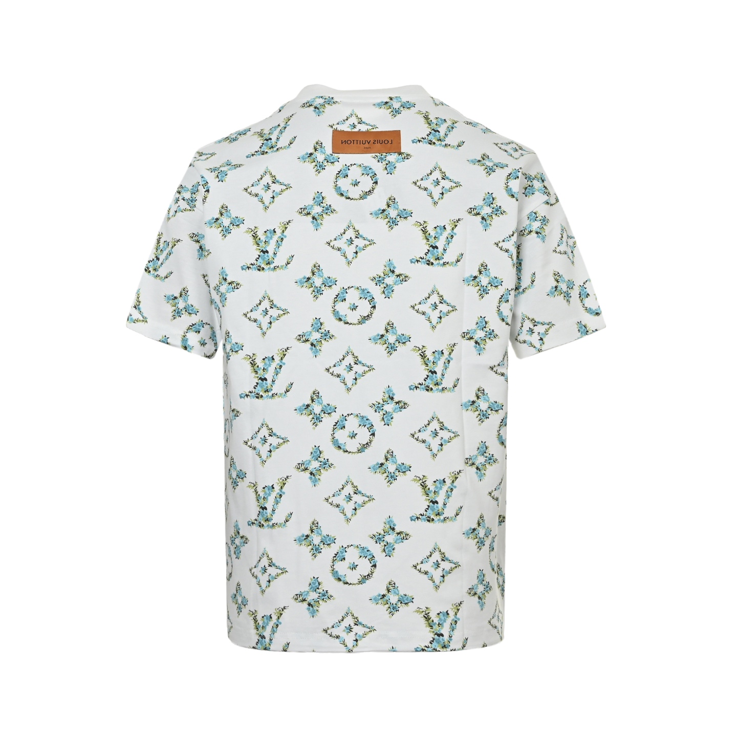 Louis Vuitton 25ss chain floral print short sleeves