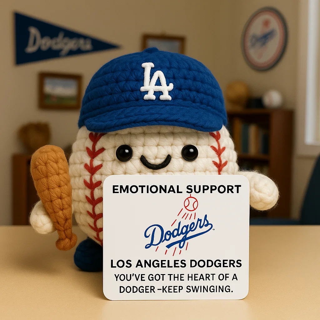 ⚾Baseball Team Emotional Support Crocheted Dolls🧶