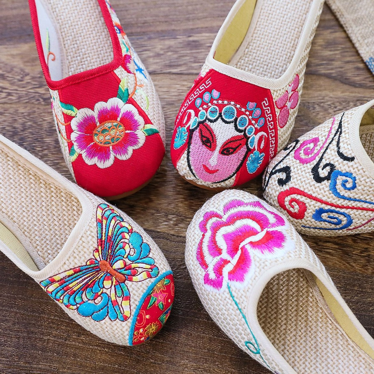 Women's Casual Summer Cloth Toe Cap Slippers