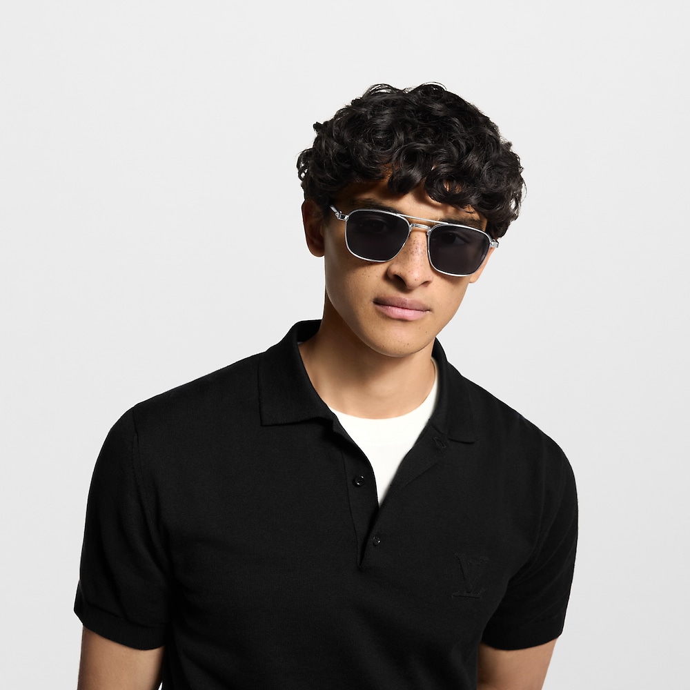 Louis Vuitton LV SIGNATURE METAL SQUARE Sunglasses Z1942U