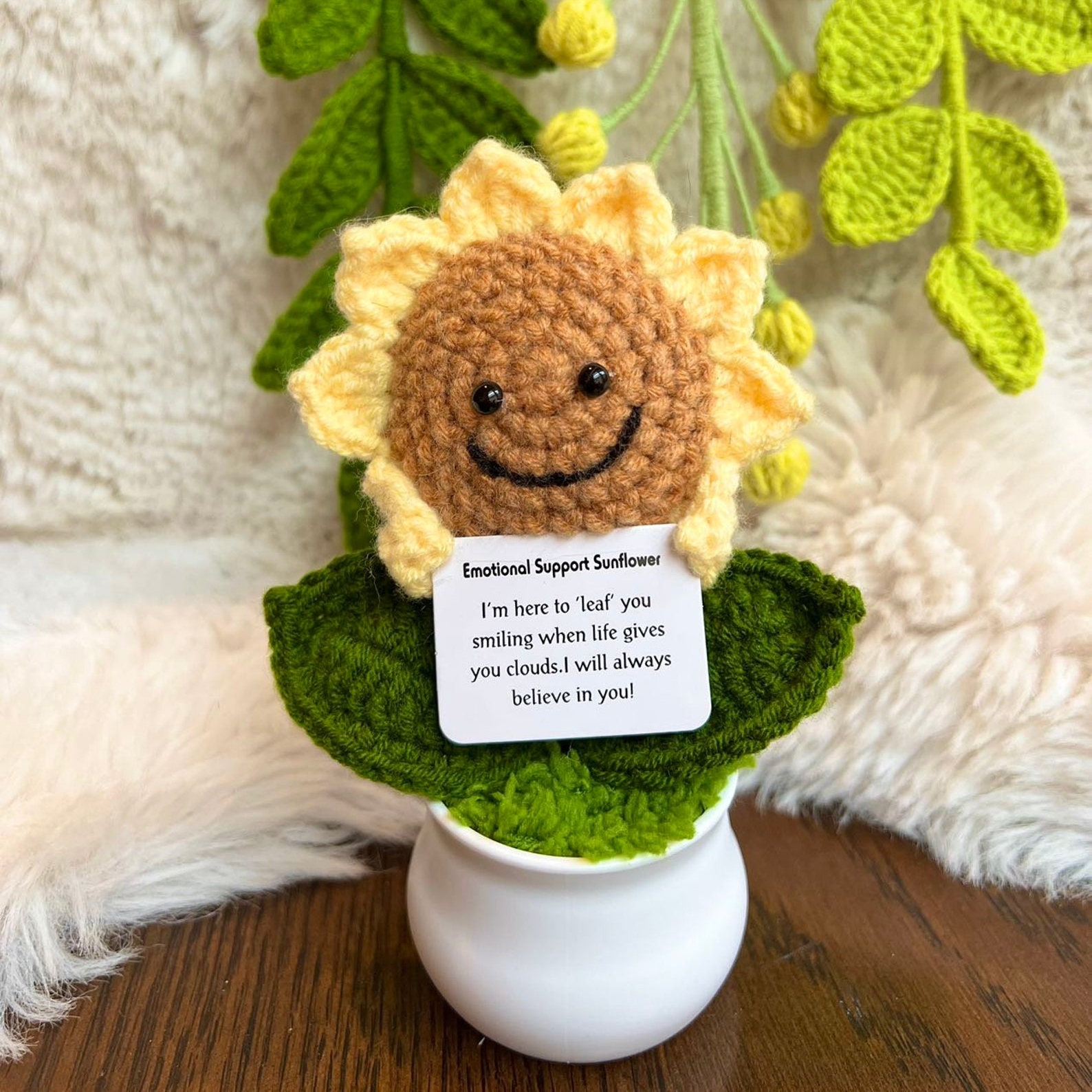 ON SALE🔥Cute Handmade Knitted Sunflowers