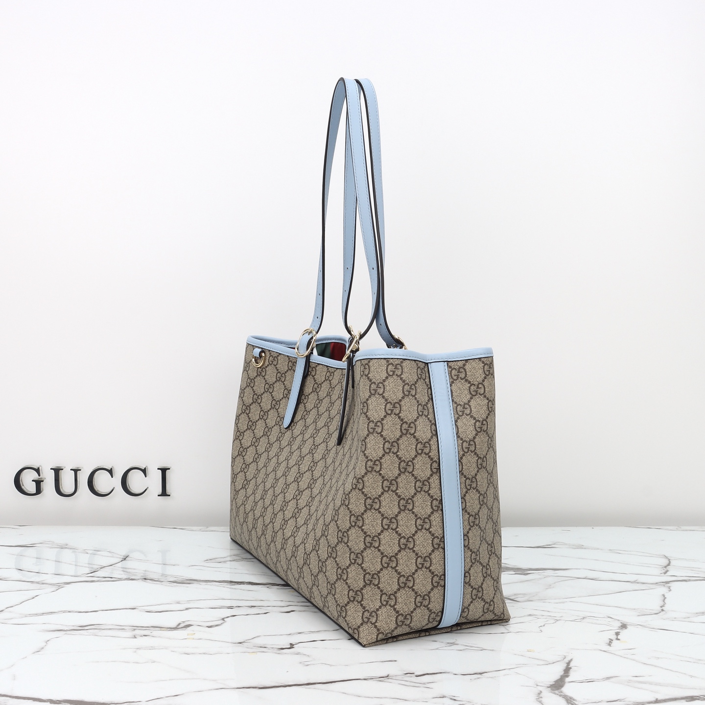 Gucci GG Emblem large tote bag 815213 FAD6L 9862