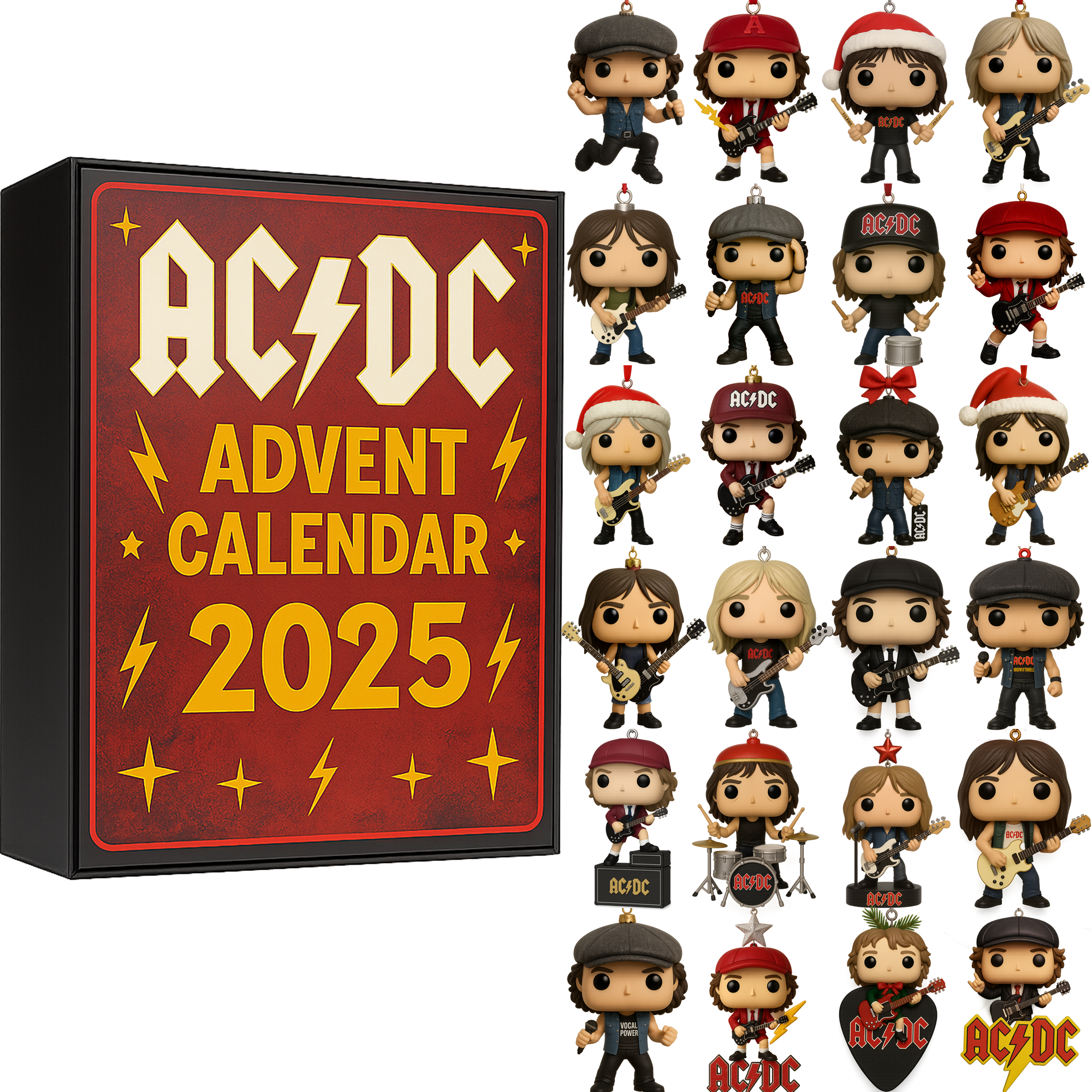 AC/DC 2025 Advent Calendar: Rock Your Holidays with the Power of Rock 'n' Roll