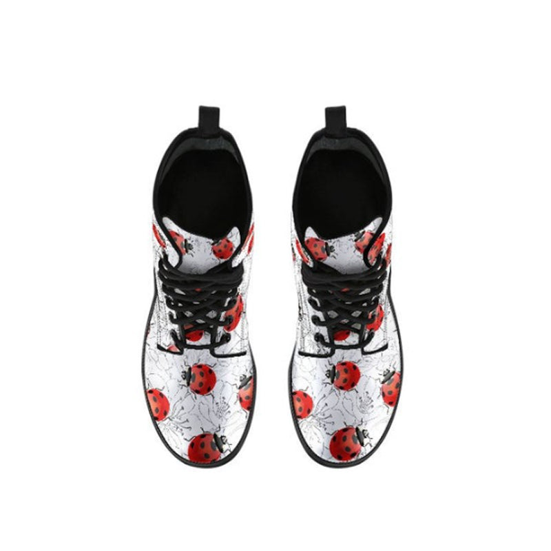 Digital Printing Women's High-top Motorcycle Boots