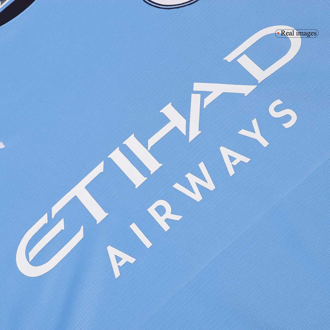 Manchester City 2024/25 Home Long-Sleeve Football Shirt