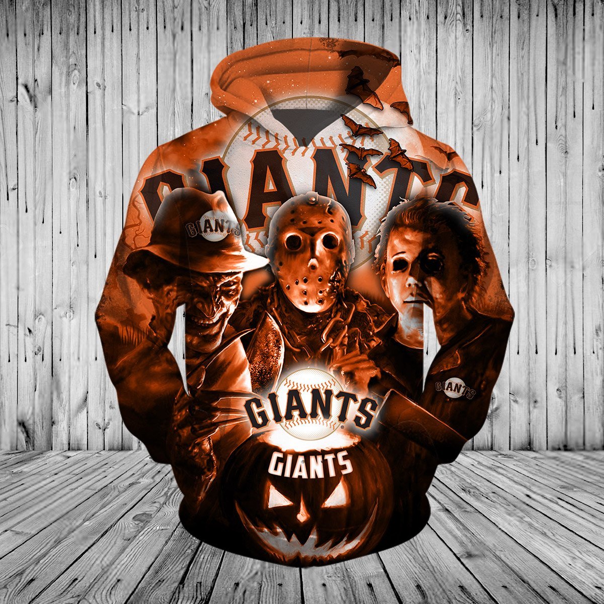 GIANTS 3D HOODIE HORROR