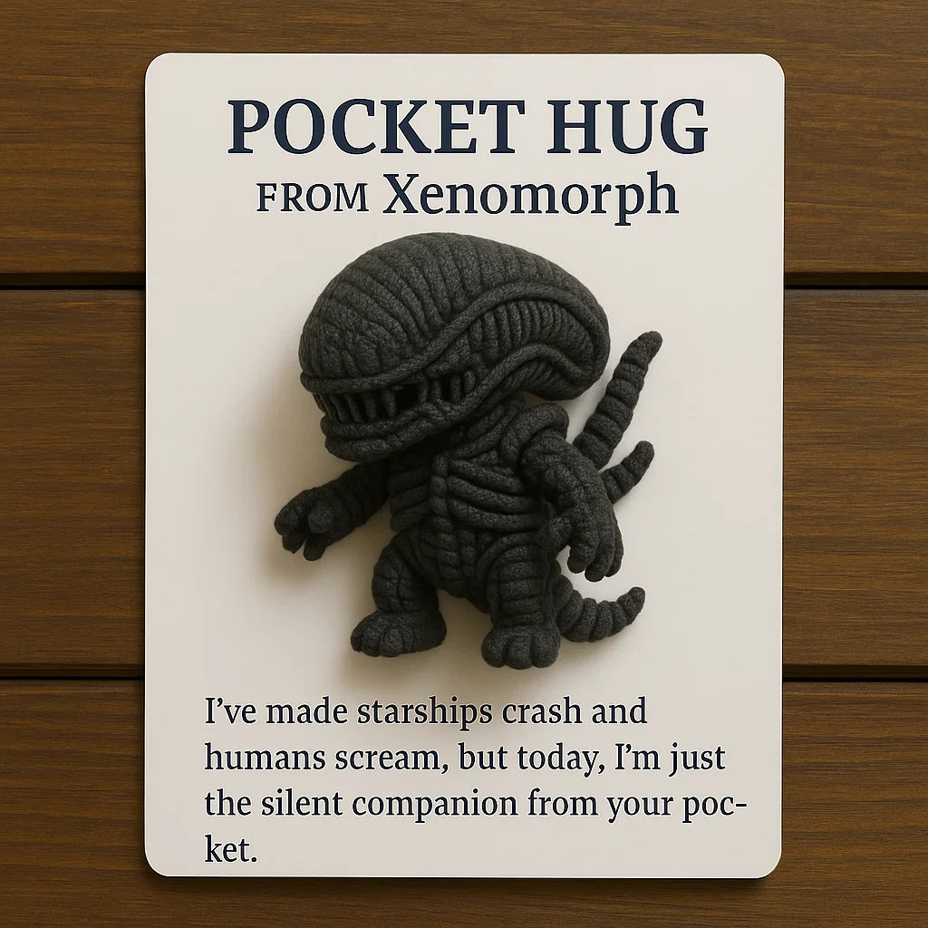 Xenomorph pocket hug