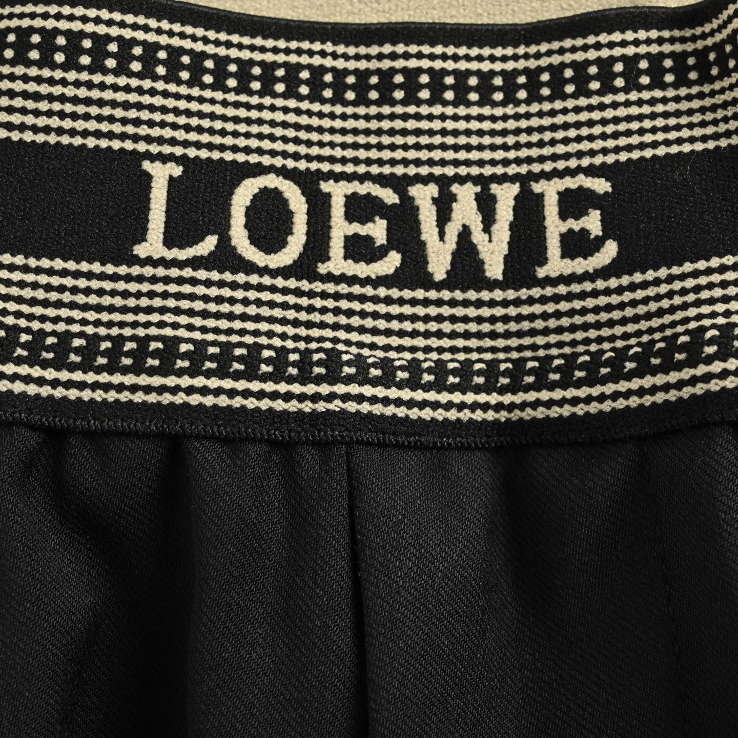 Loewe Anagram Web Belt Trousers