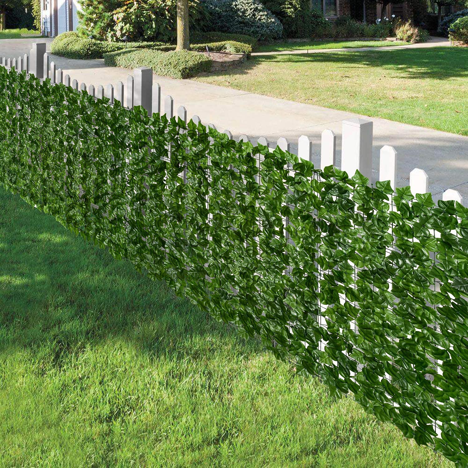 Stretchable Privacy Artificial Garden Plant Fence