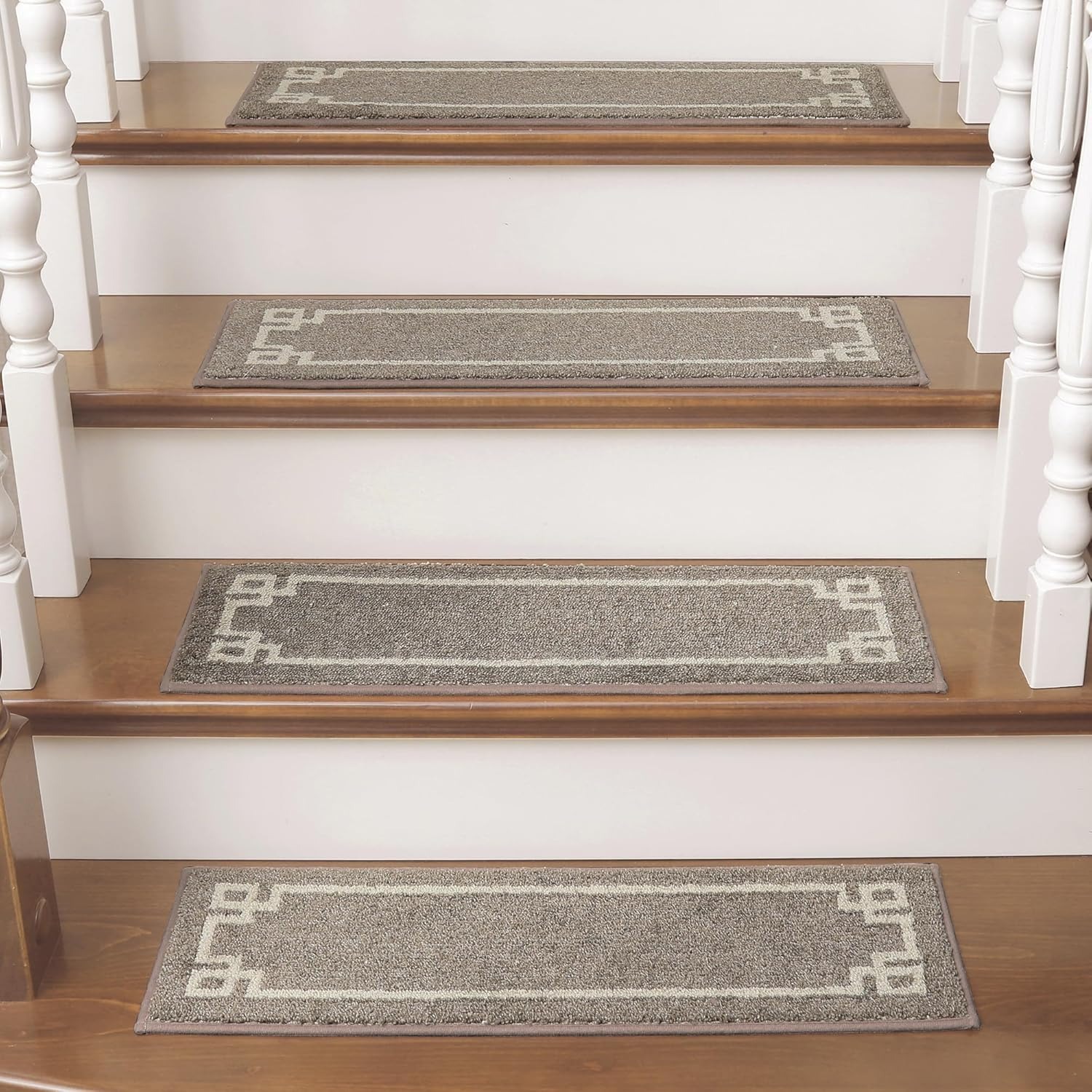 💥Exclusive Sale💥Soft Cashmere Non-Slip Washable Reusable Carpet Stair Treads 28inX9in