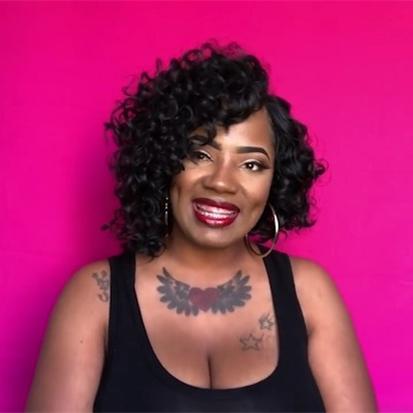 NEW GLUELESS SHORT CURLY 7'' WIG