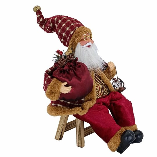 🎅Merry Christmas Decorations for Sitting Santa Claus Christmas ornament 🎅