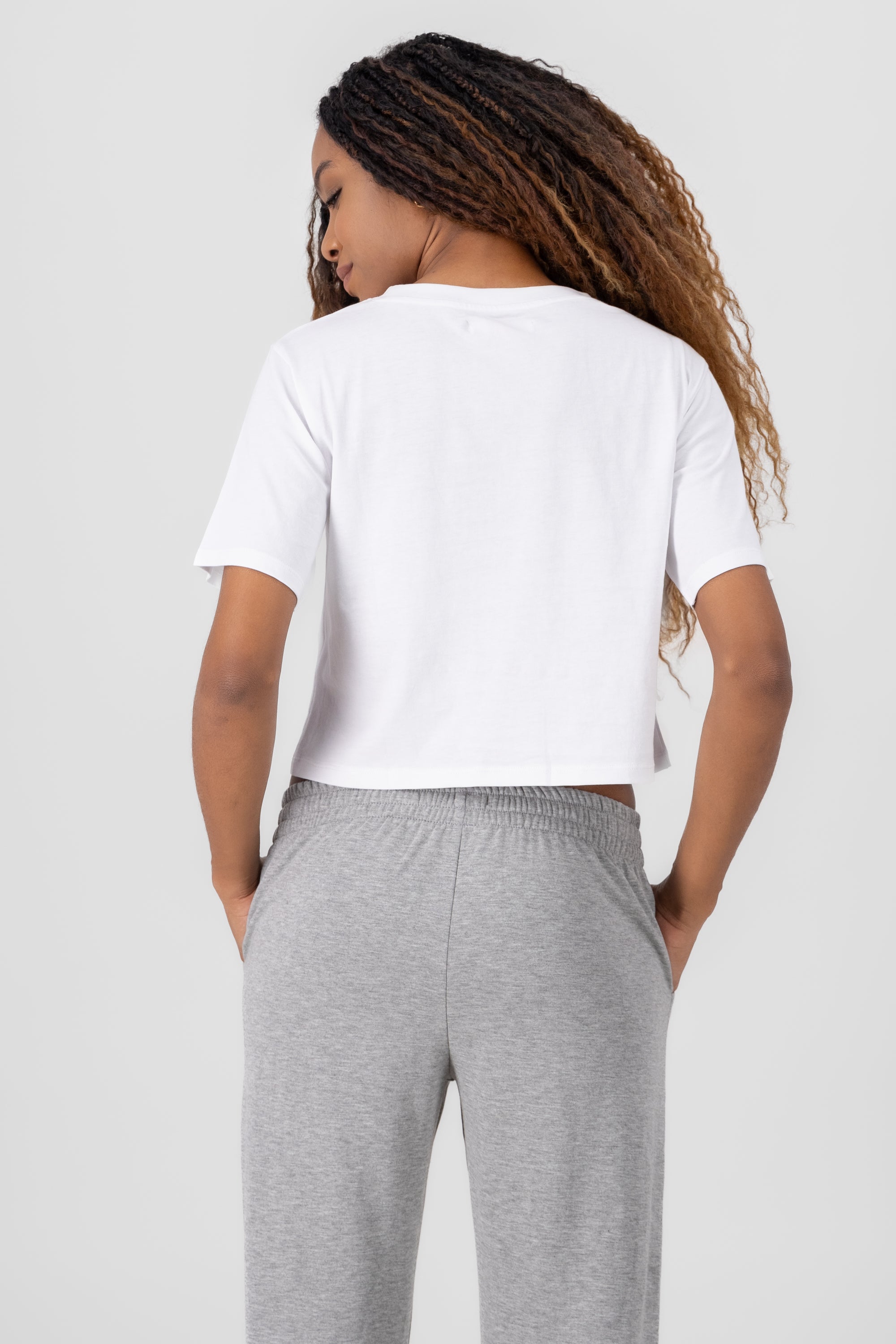 Brooklyn Print Crop Top