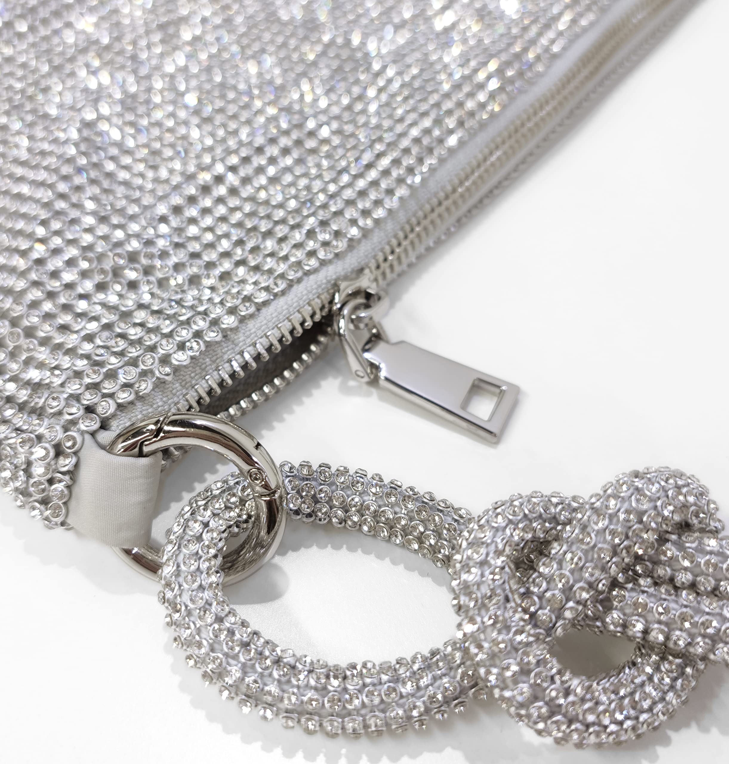 🔥Last Day 50% OFF🔥Rhinestone Hobo Bag for Women Rhinestone Purses📦BUY 2 GET FREE SHIPPING NOW