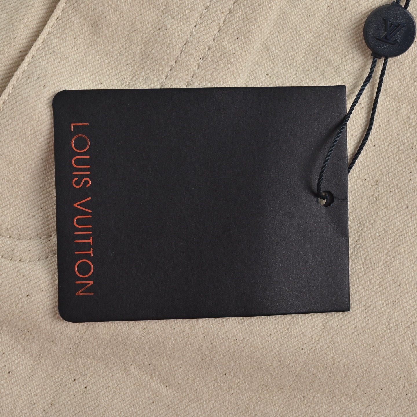 Louis Vuitton 25ss logo jeans