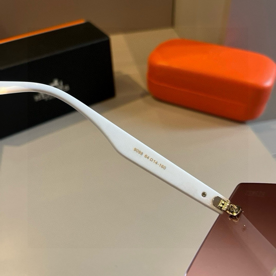 Hermes rimless sunglasses