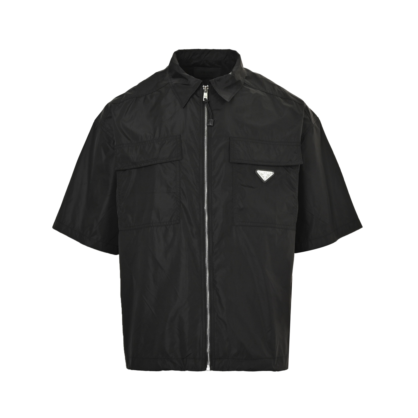 Prada 25ss recycled nylon work shirt