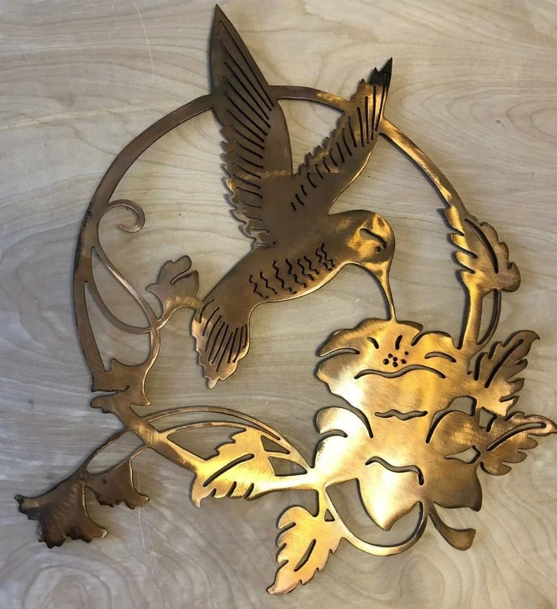 (🔥Last Day Promotion-SAVE 50% OFF)Metal Hummingbird Wall Decoration-BUY 2 GET 10% OFF & FREE SHIPPING